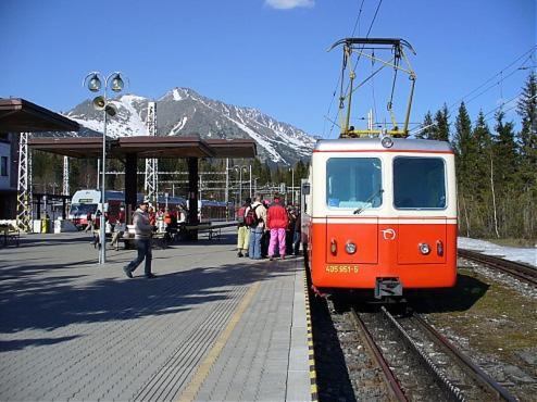 Chata Tatry Tatranska Strba Buitenkant foto